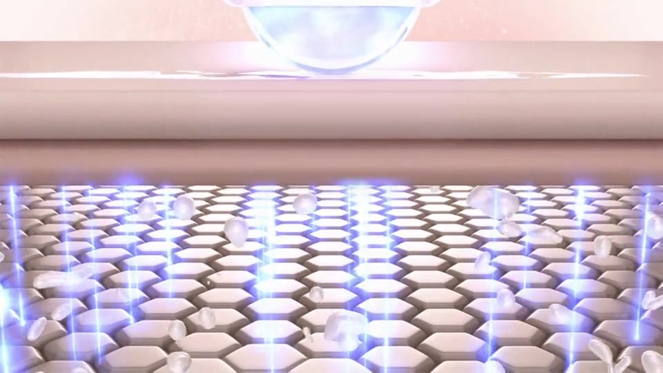 Plinic animation: absorb step
